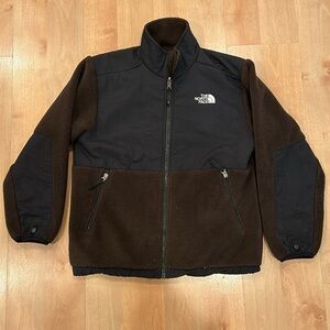 The North Face Denali jacket brown size boys large